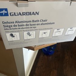 Deluxe aluminum bath chair