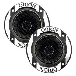 ORION HCCA Series HCCA100NE 3” Super Shallow Neodymium Tweeters | Aluminum Diaphragm, 1” Voice Coil, 100W RMS, 400W Max, Built-in Crossover - High Per