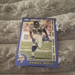 Randy Moss Trading Card (Topps Chrome CP8)