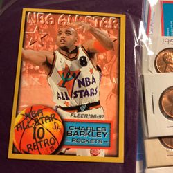 Charles Barkley Basketball Trading Card For Sale 