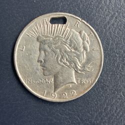 1922 Silver Peace Dollar Jewelry