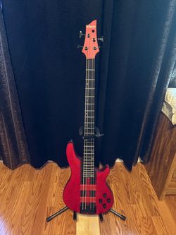 Schecter C-5 Red Bass