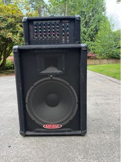 Crate PA-6 Amp & PE-15H Speaker