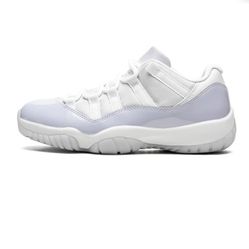 Brand new woman Jordan retro 11 low purple and white