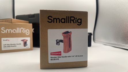 Smallrig wooden side handle