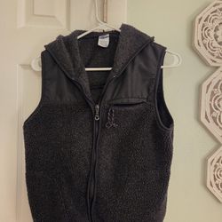 Women's Old Navy Vest With Hood, Size S