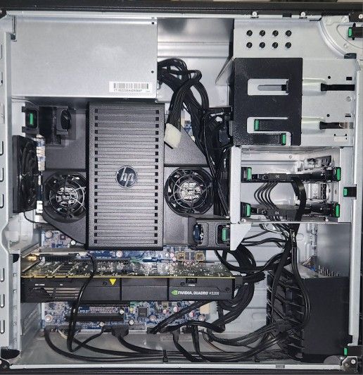 Hp Z440 Desktop Intel Xeon E5 V3 2680 12 Core CPU Quadro K5200 64 GB Ram