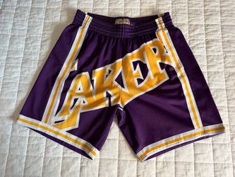 Mitchell & Ness x NBA Big Face Shorts 'Los Angeles Lakers'