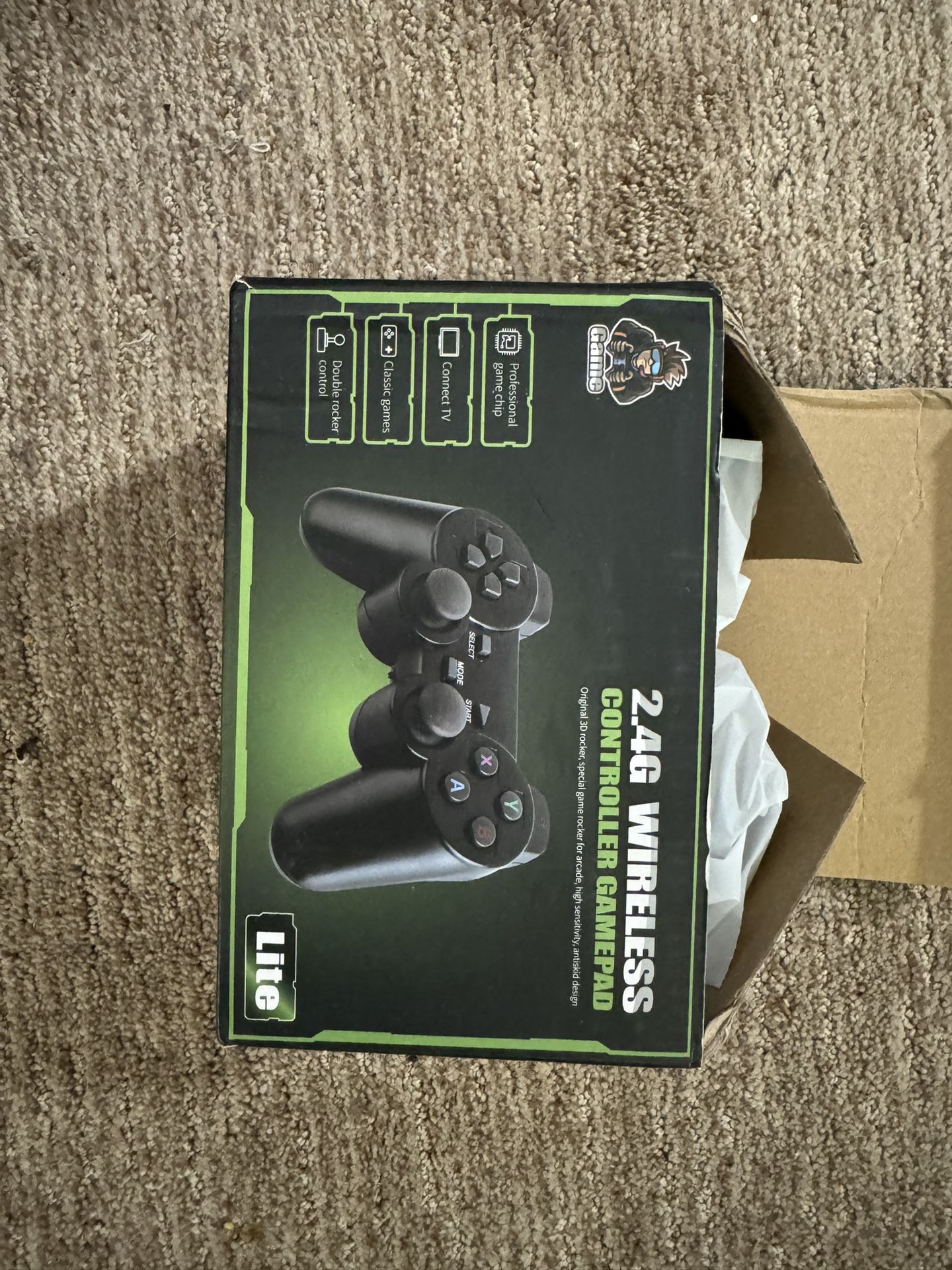 2.4G Wireless Controller Gamepad Lite - 4K Ultra HD Game Stick