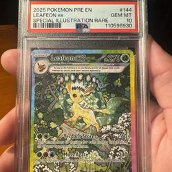 PSA 10 Leafeon ex