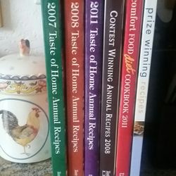 6 Taste of Home Cook Books