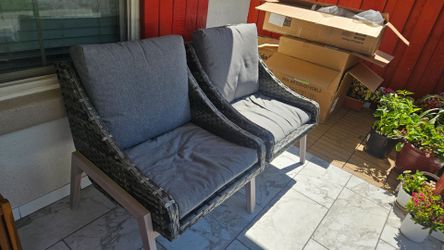 Outdoor chairs