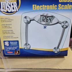 Glass Electronic Scale 