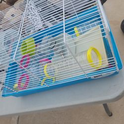 Hamster Cage With Accessories 