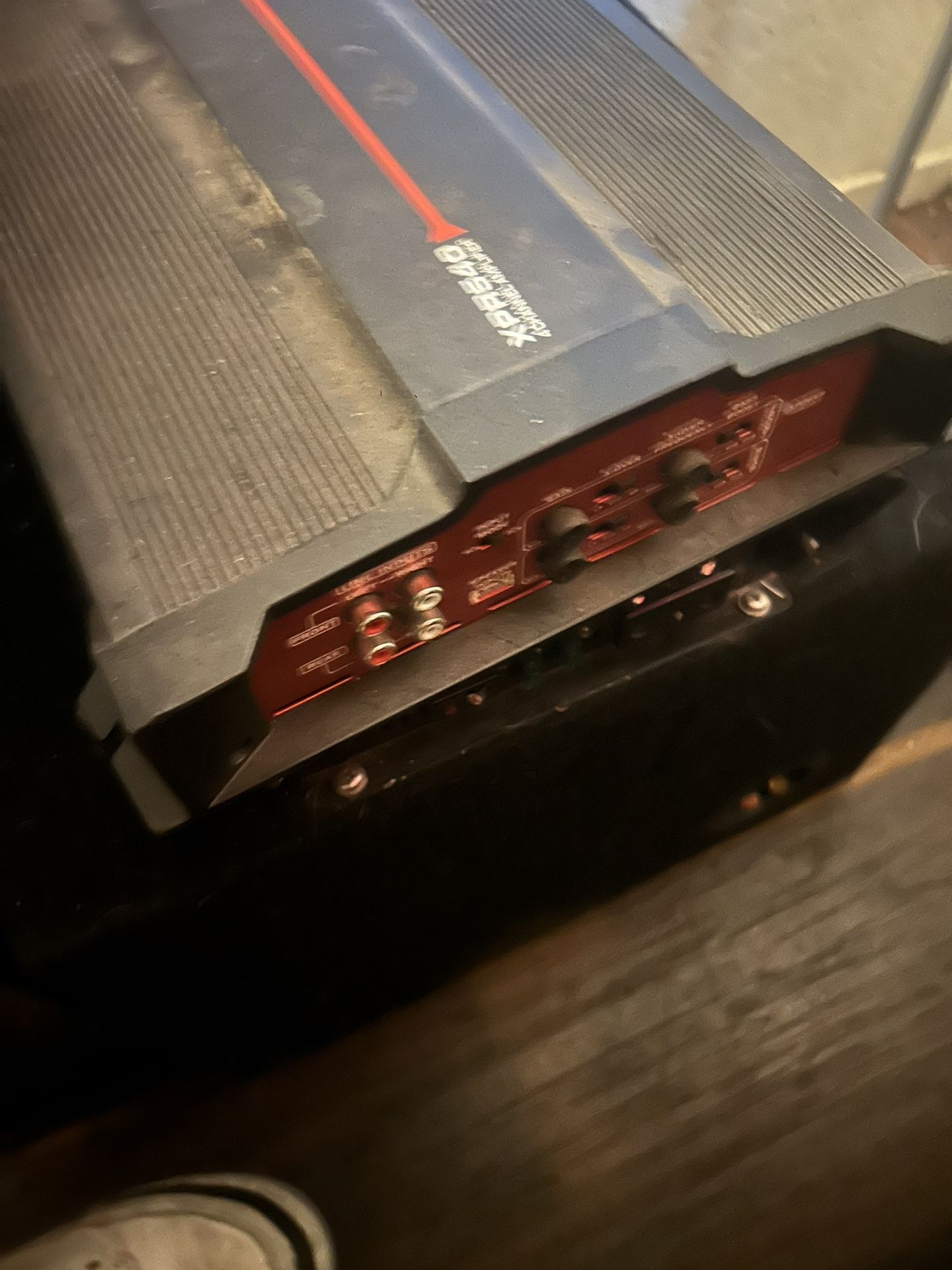 Amp And Speaker For Car