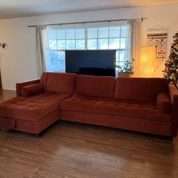Joybird Briar Sectional w/ Storage + Sleeper