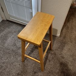 Wooden stool