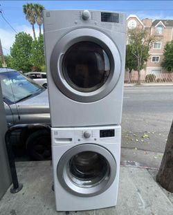 🍂SET WASHER AND DRYER KENMORE🍂✔️STACKABLE-SIDE BY SIDE✔️