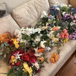 Artificial Flowers Lot