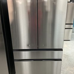 Samsung Stainless steel French Door (Refrigerator) 36 Model RF23BB8600QL - A-00002726