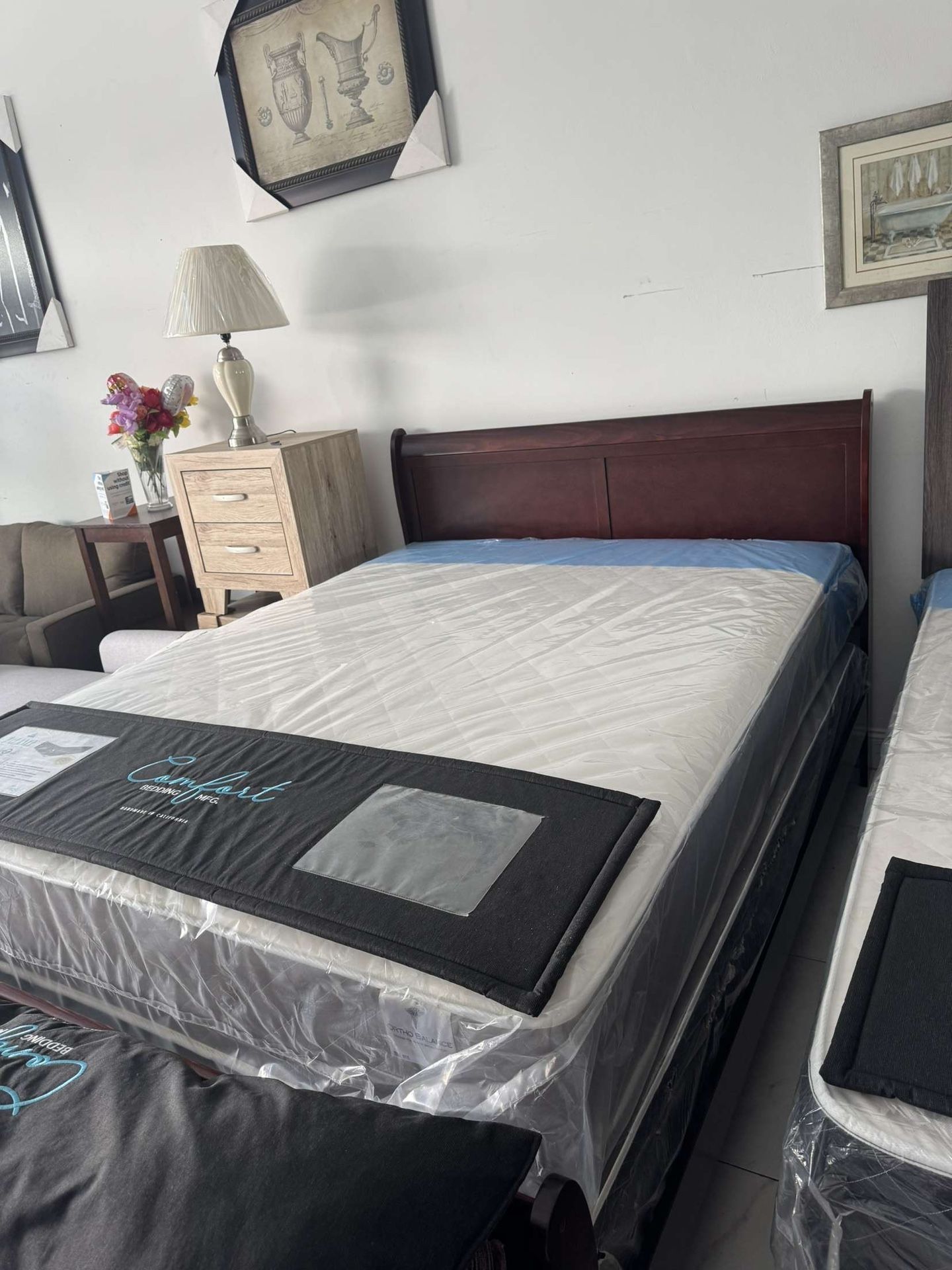 Queen Mattress and Bed Frame