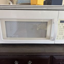 Microwave over oven works good