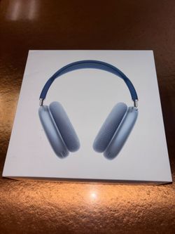 Airpod max sky blue with blue headband