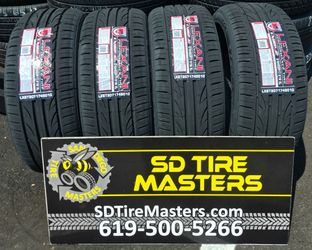4 NEW TIRES P215/45R17 LEXANI LXUHP-207 w/50k miles warranty $360 all 4 FREE INSTALLATION and BALANCED !!