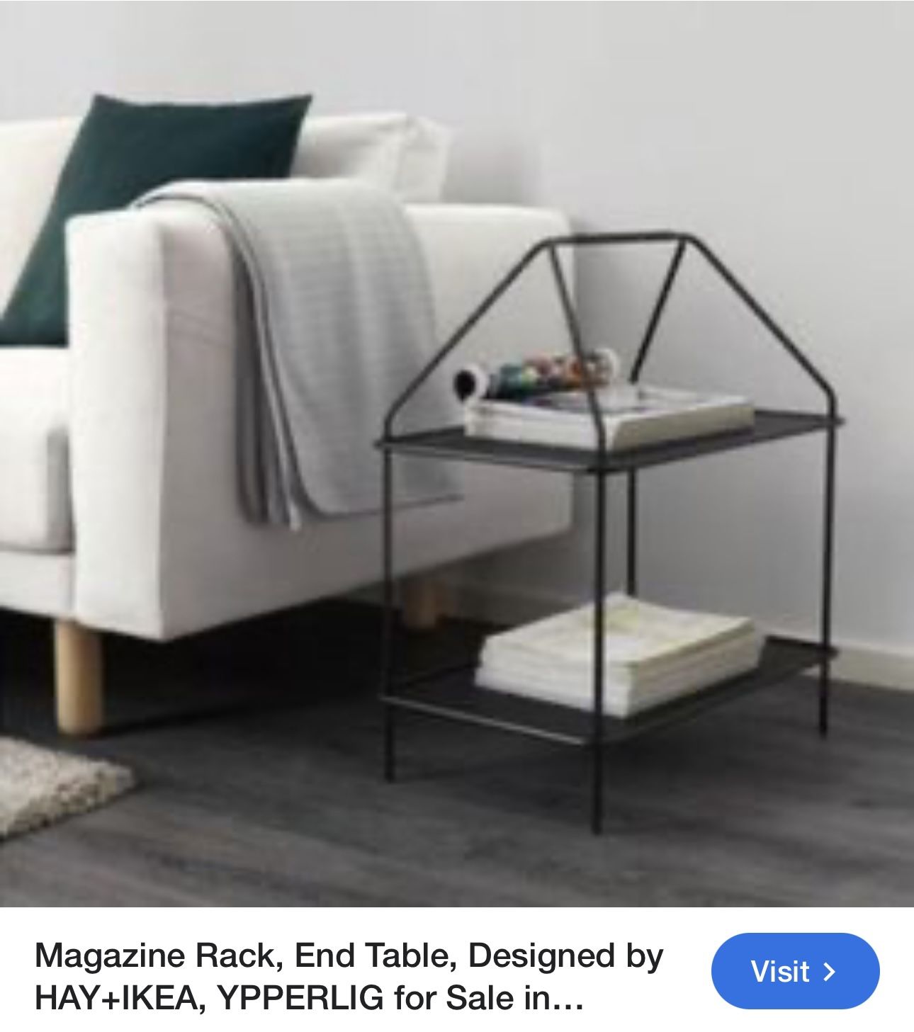 Brand New In Box IKEA Side Table/ Magazine Rack