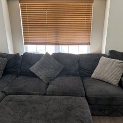 Large sectional With ottoman 
