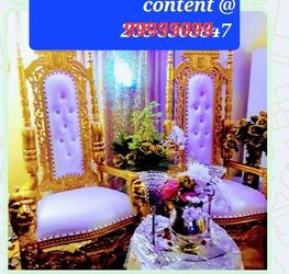 Wedding chairs