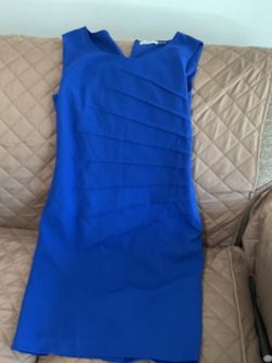 Blue dress