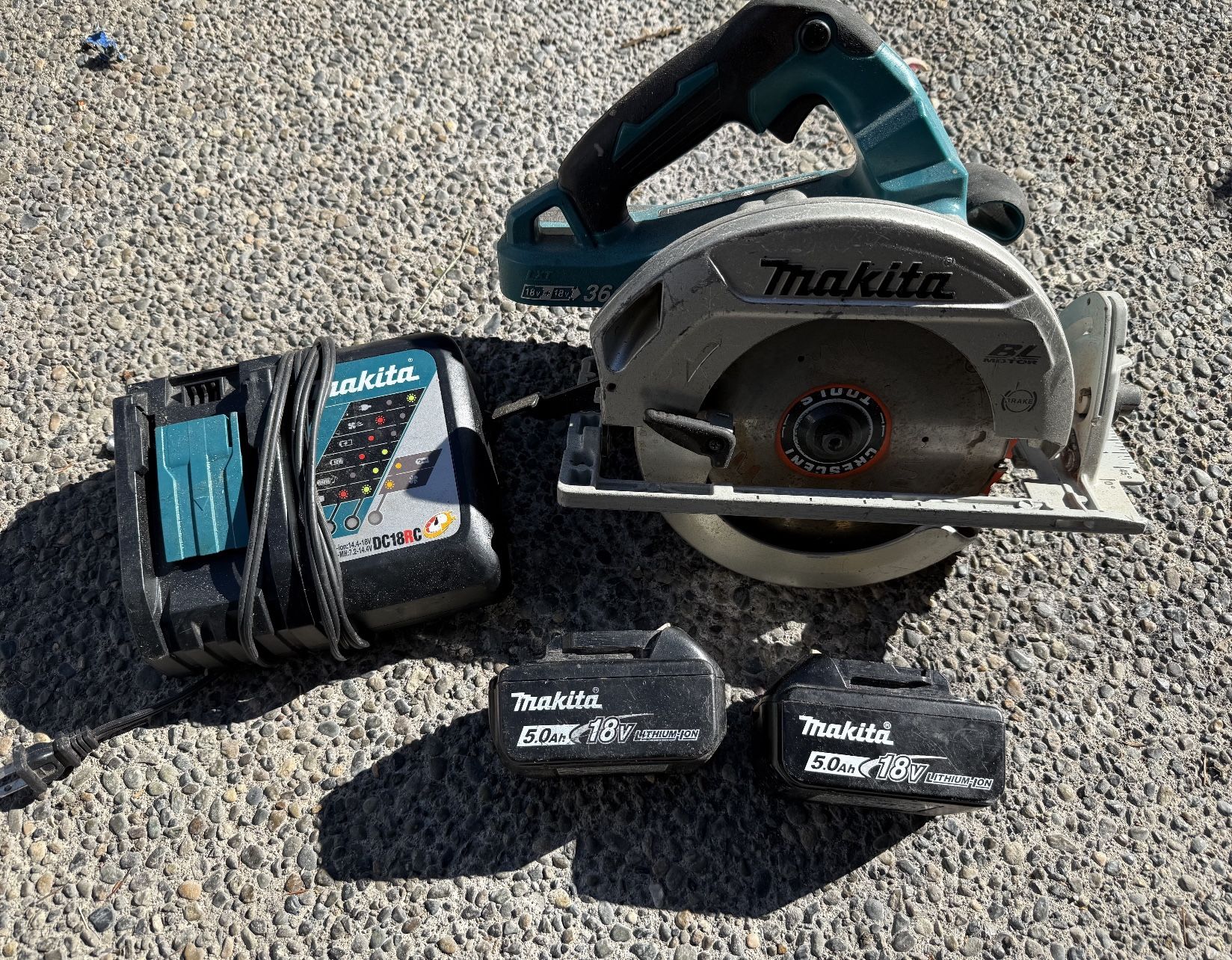 Makita 36v Circular Skilsaw 7-1/4in.