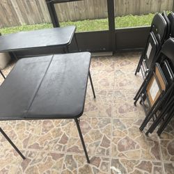 FREE Tables (2) And Chairs (6)