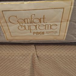 Mattress Queen Page Bedding, Used