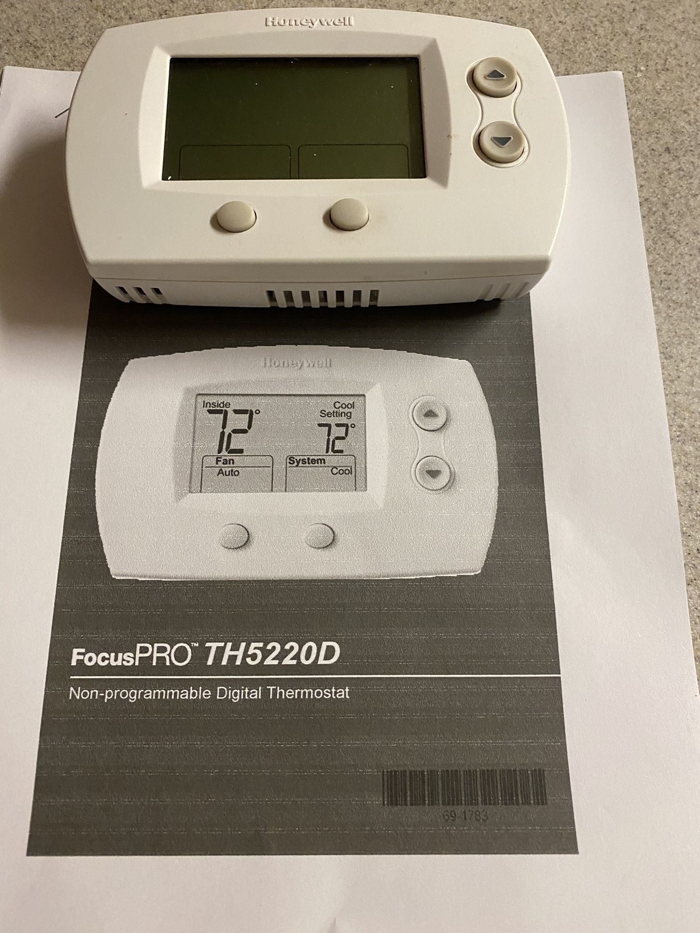 Honeywell Thermostat-TH5220D