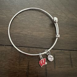 Wisconsin Badgers Bracelet (New)