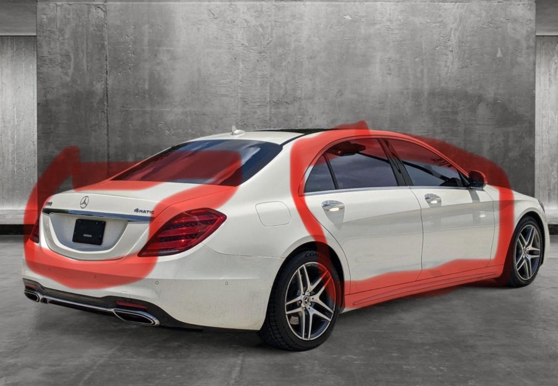 Mercedes Benz S560 S550 right passenger door, right back door and tailgate (sold separately)