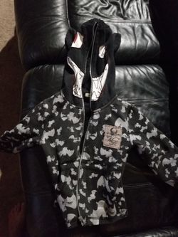 Halloween Mesh Hoodie 3T