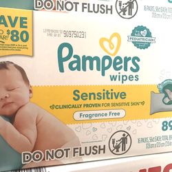 Pampers Sensitive Wipes 896