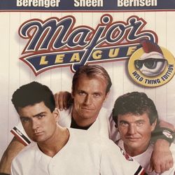 MAJOR LEAGUE Wild Thing Edition (DVD-1989) Charlie Sheen + Tom Berenger!