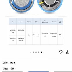 Bluetooth Pool Light