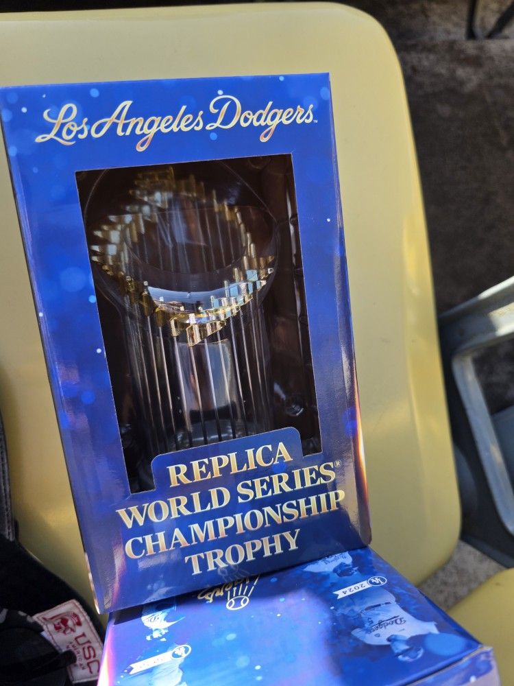 Los Angeles Dodgers World Series Replica Trophy SGA 6/17/25