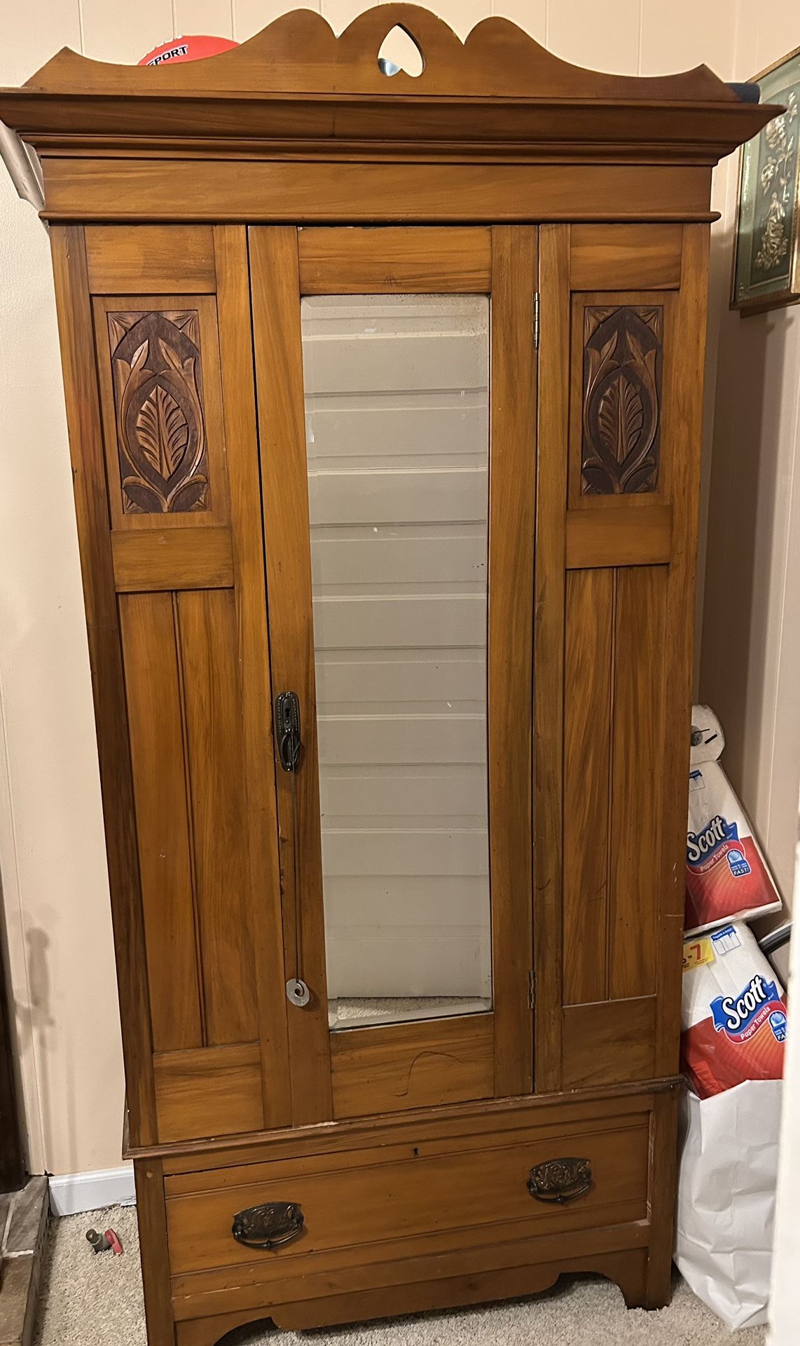 Antique wardrobe 
