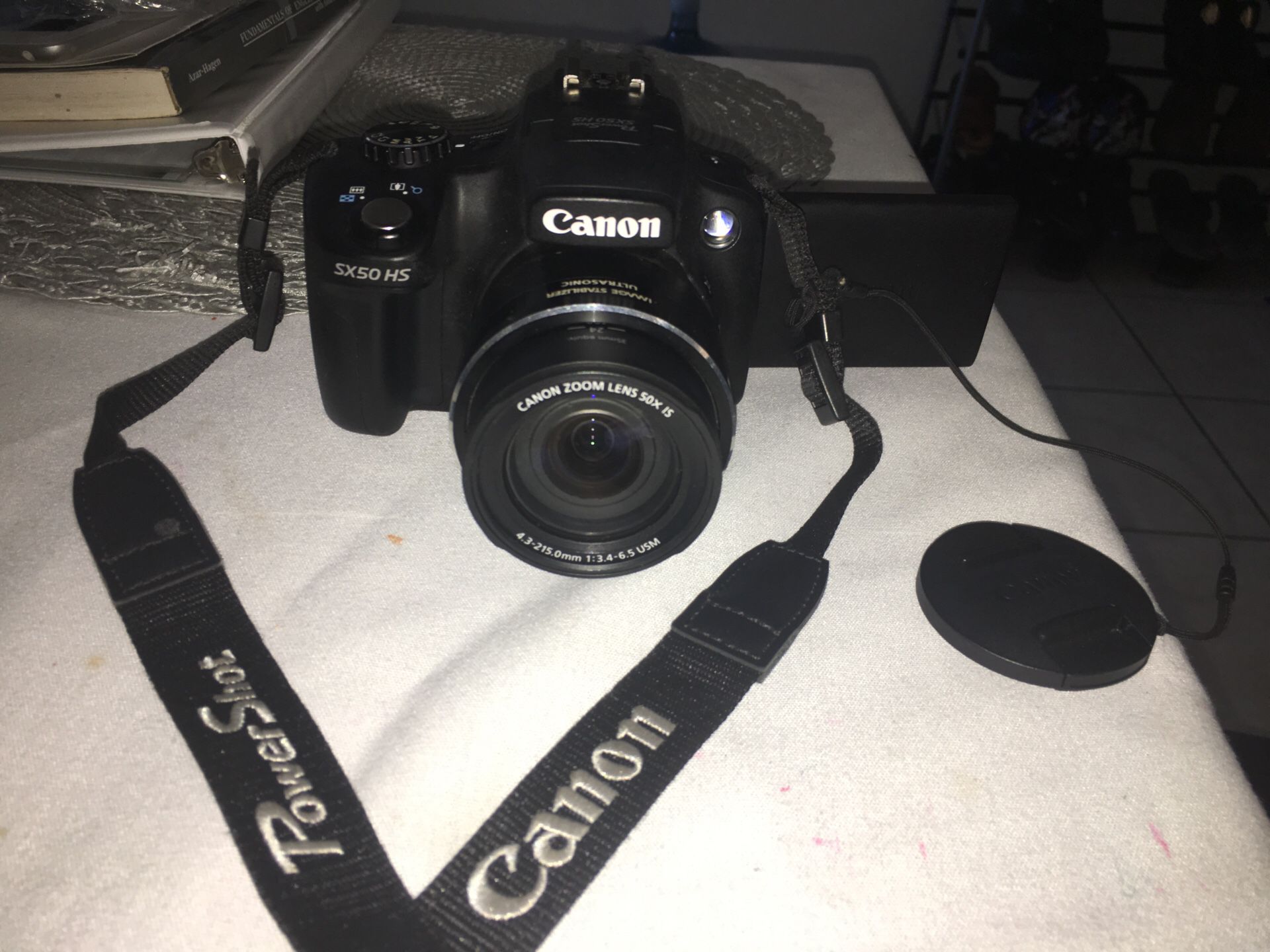 Canon PowerShot SX50 HS 12.1MP Digital Camera - Black