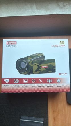 Supreme MINOLTA Camcorder (Sealed)