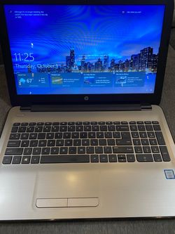 HP 15.6" Laptop w/Charger