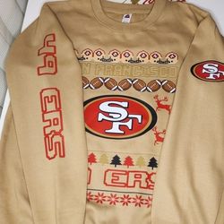 Football UGLY CHRISTMAS SWEATER 
