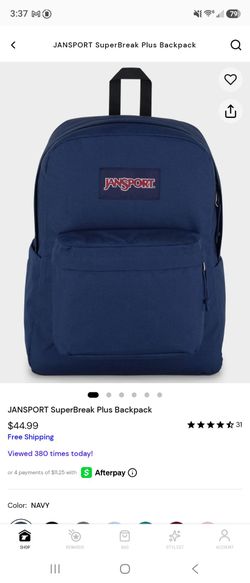 jansport navy blue