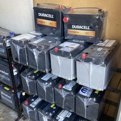 Car batteries